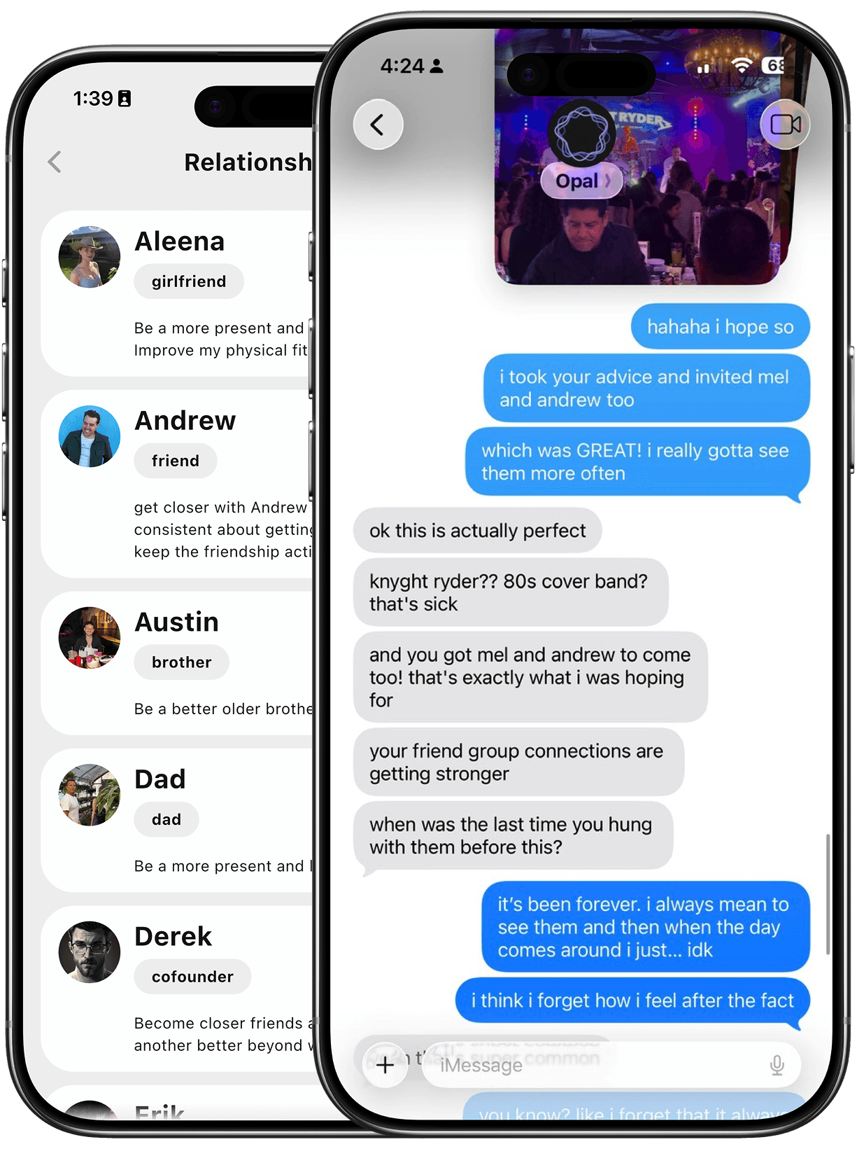 Text conversation with Aneu